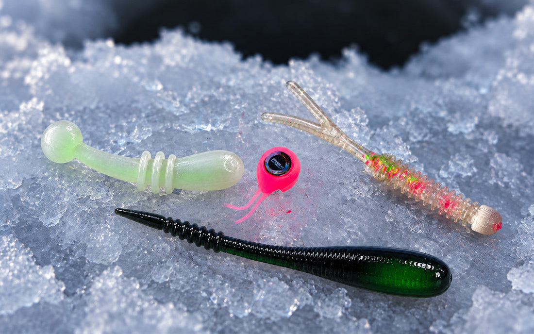 Glow and UV soft plastics comparison for fishing