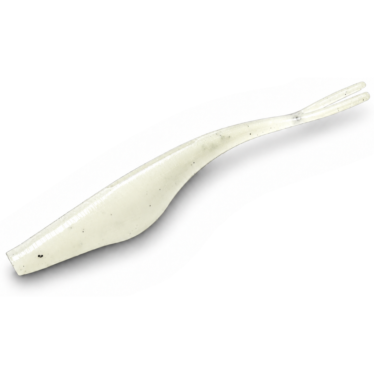 FishDaddy Soft Jerkbait 4.5" soft plastic in UV White