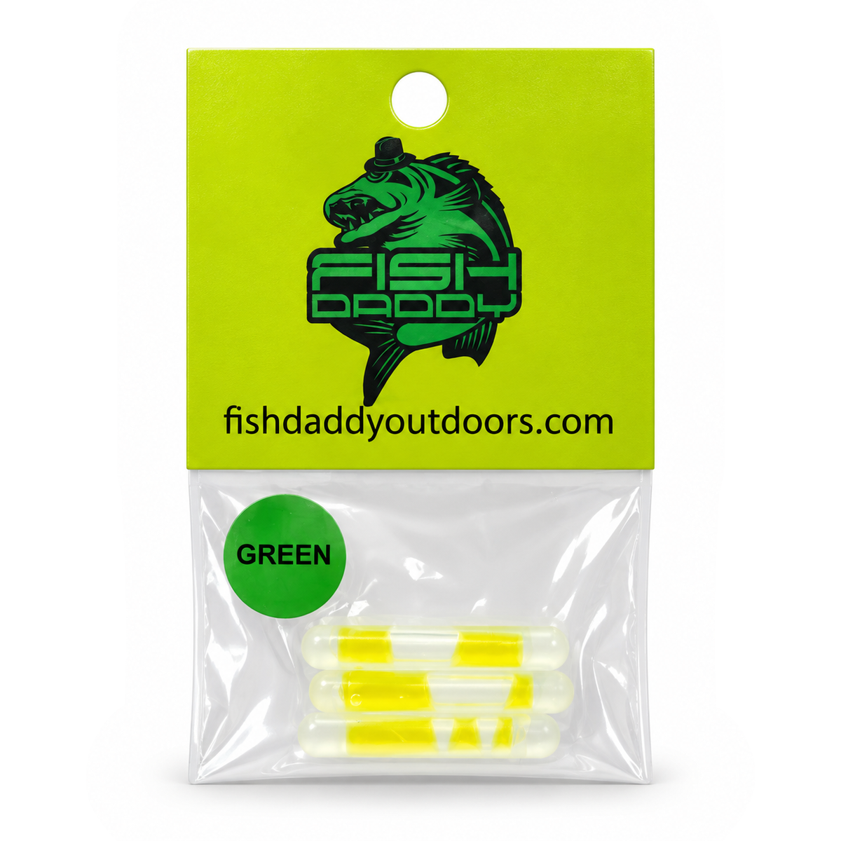 FishDaddy Glow Flare in Glow Green