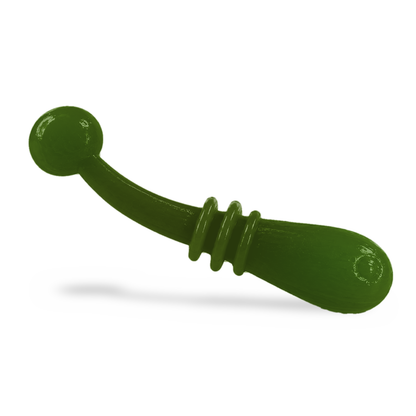 FishDaddy Boller soft plastic in Green Pumpkin - Glow Green